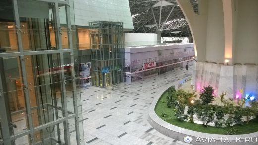 VIP зал от Turkish Airlines в аэропорту Внуково